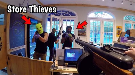 Thieves Try To Rob My Store .